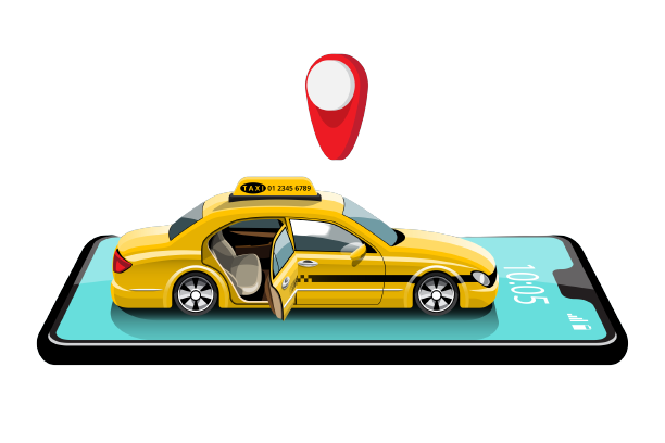 cab location on mobile