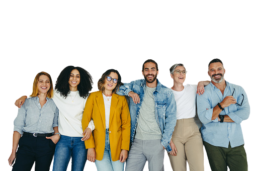 group of people happy