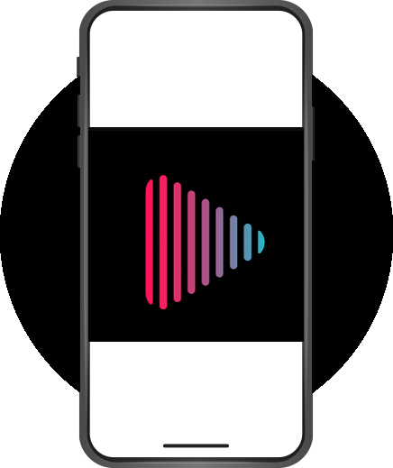 playmi music logo in mobile app