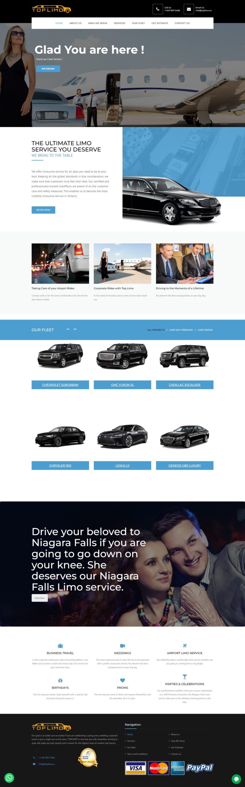 toplimo website design portfolio