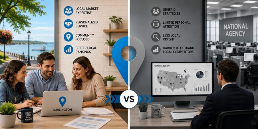 an SEO agency in Burlington